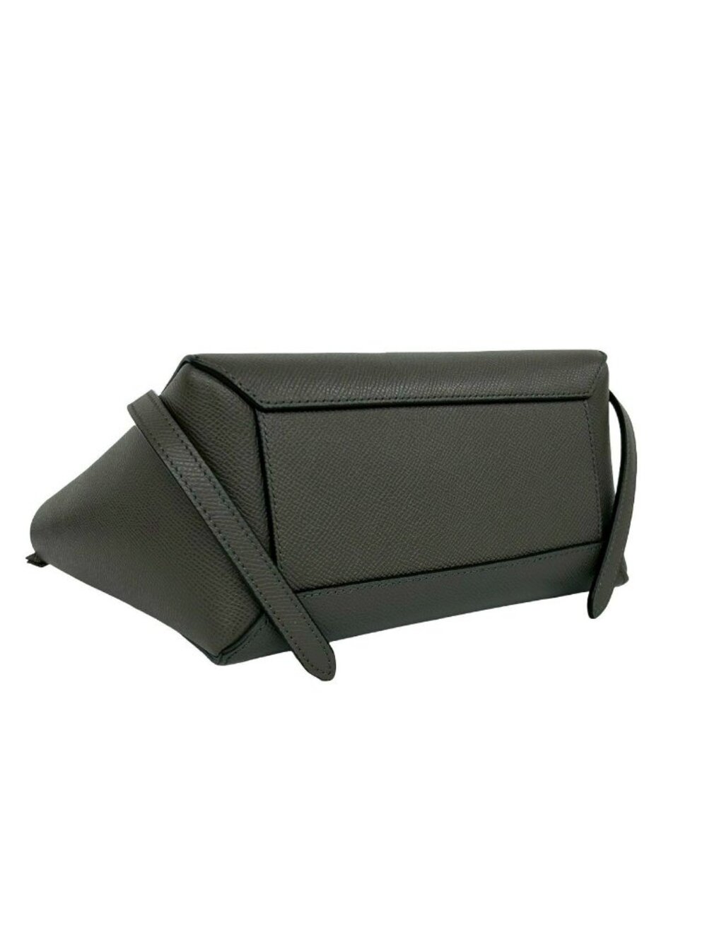 Celine Belt Bag Nano Leather 2-Way Mini Tote Gray - Picture 7 of 9